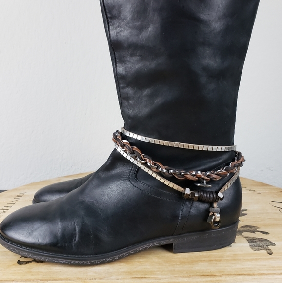 Crown Vintage AMY tall embellished riding boots - Picture 11 of 16